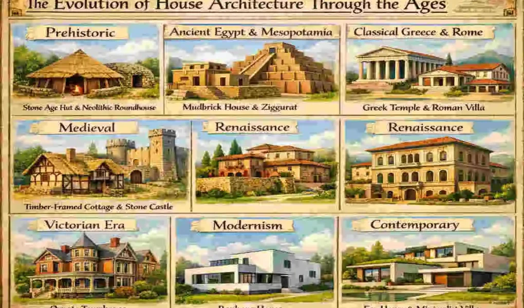 how has house architecture