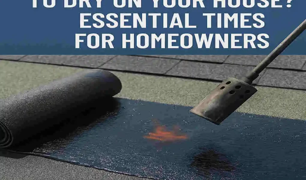 How Long for Roof Tar to Dry on Your House? Essential Times for Homeowners