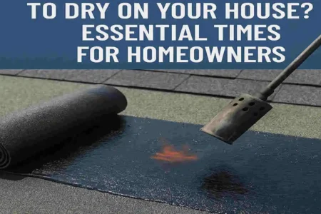 How Long for Roof Tar to Dry on Your House? Essential Times for Homeowners
