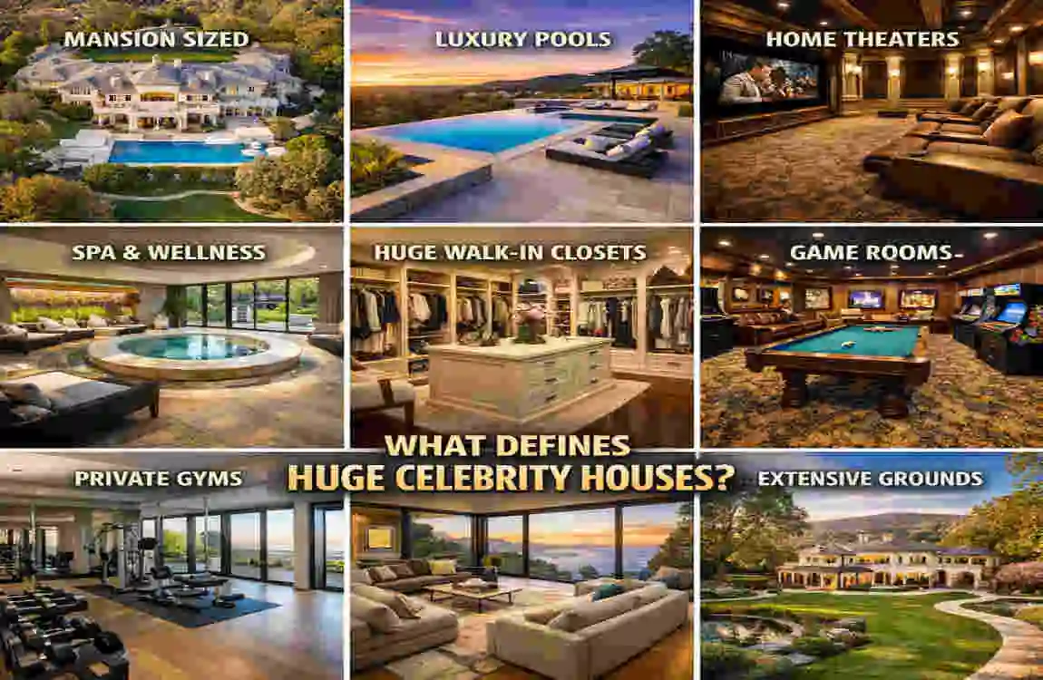 Huge Celebrity Houses