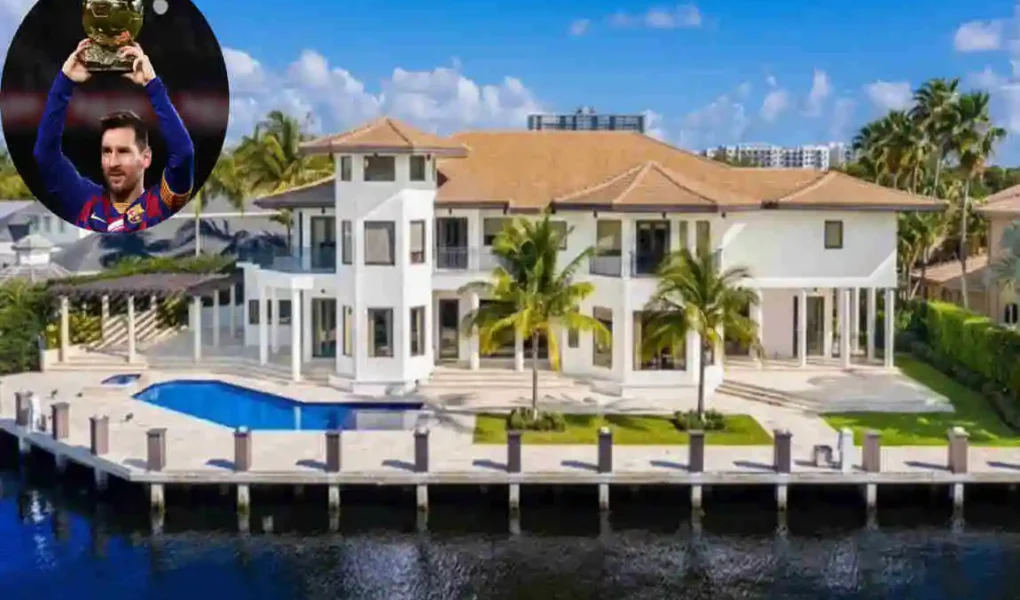 Inside Lionel Messi s 10 8M Miami Area Mansion Waterfront Luxury 