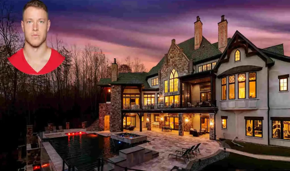 Christian McCaffrey's Lake Home