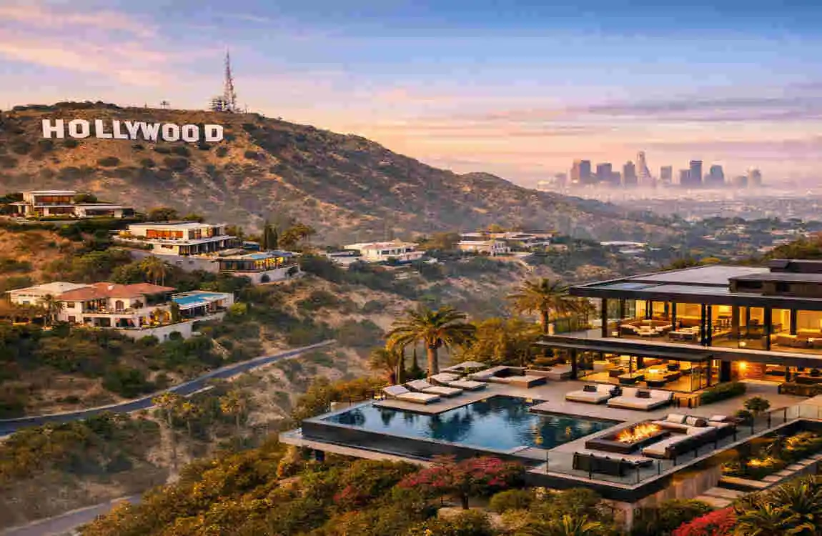 Celebrity Hollywood Hills house