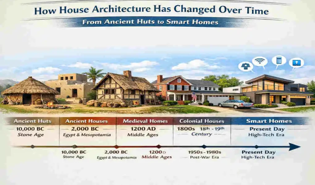 how has house architecture