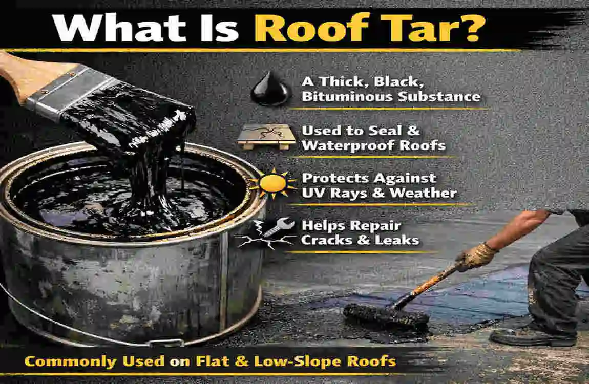 How Long for Roof Tar to Dry on Your House? Times & Tips