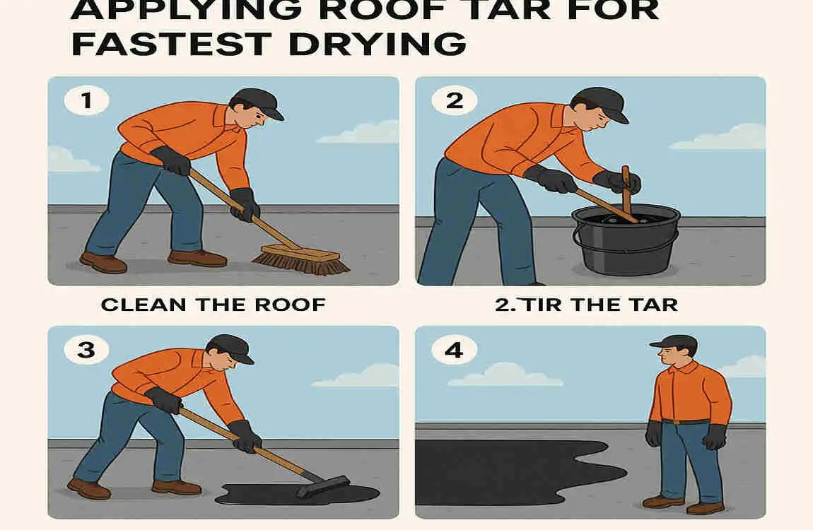 How Long for Roof Tar to Dry on Your House? Essential Times for Homeowners