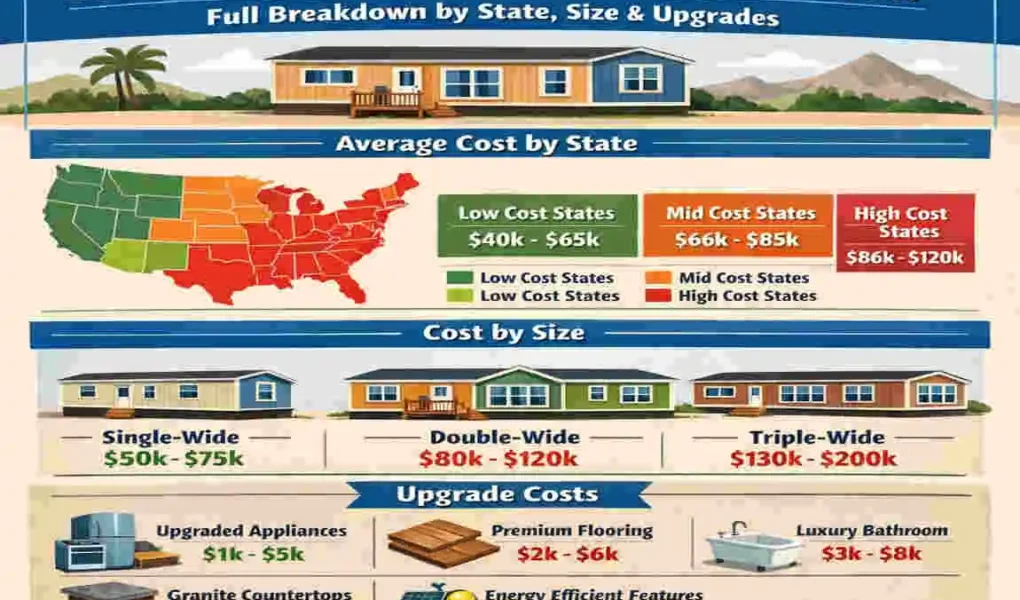 How Much Does a Mobile Home Cost? Full Breakdown by State, Size & Upgrades