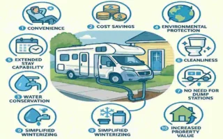 how to connect rv to house sewer