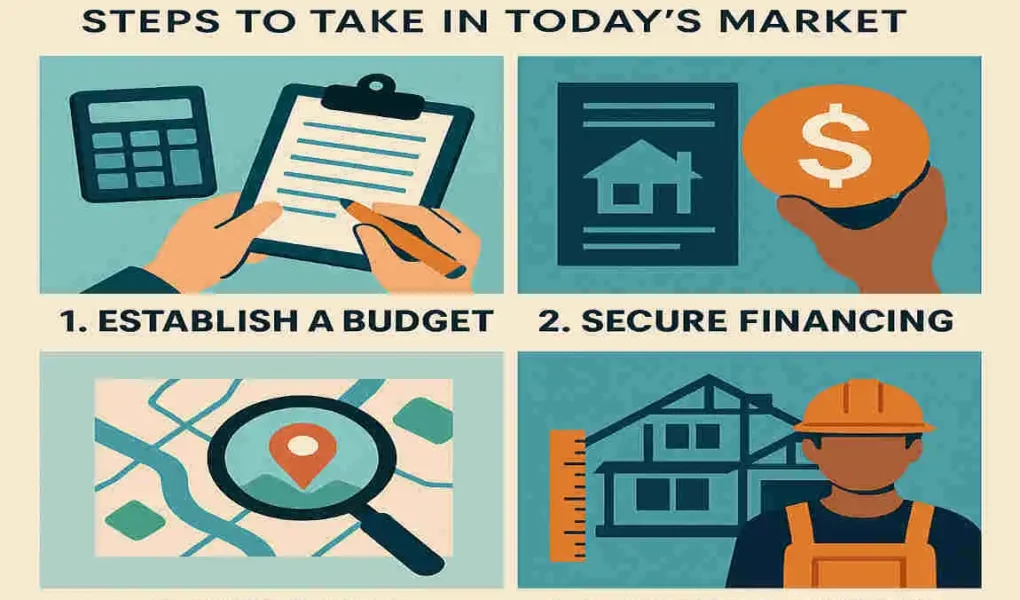 Building a Home: Steps to Take in Today’s Market