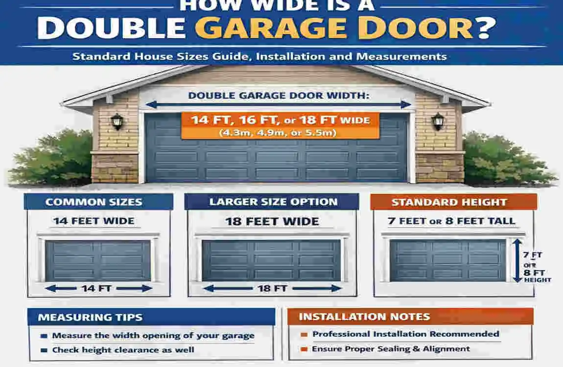 How Wide Is a Double Garage Door? Standard House Sizes Guide