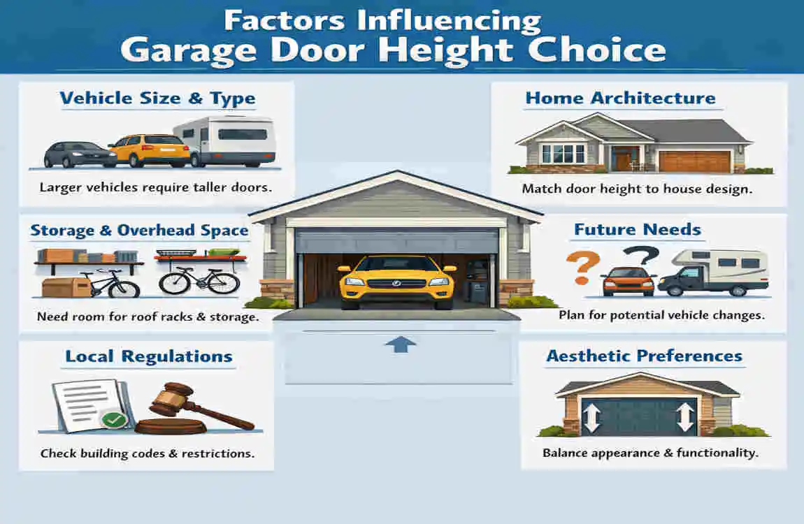 How Tall Is a Garage Door? Standard Heights for Your Home