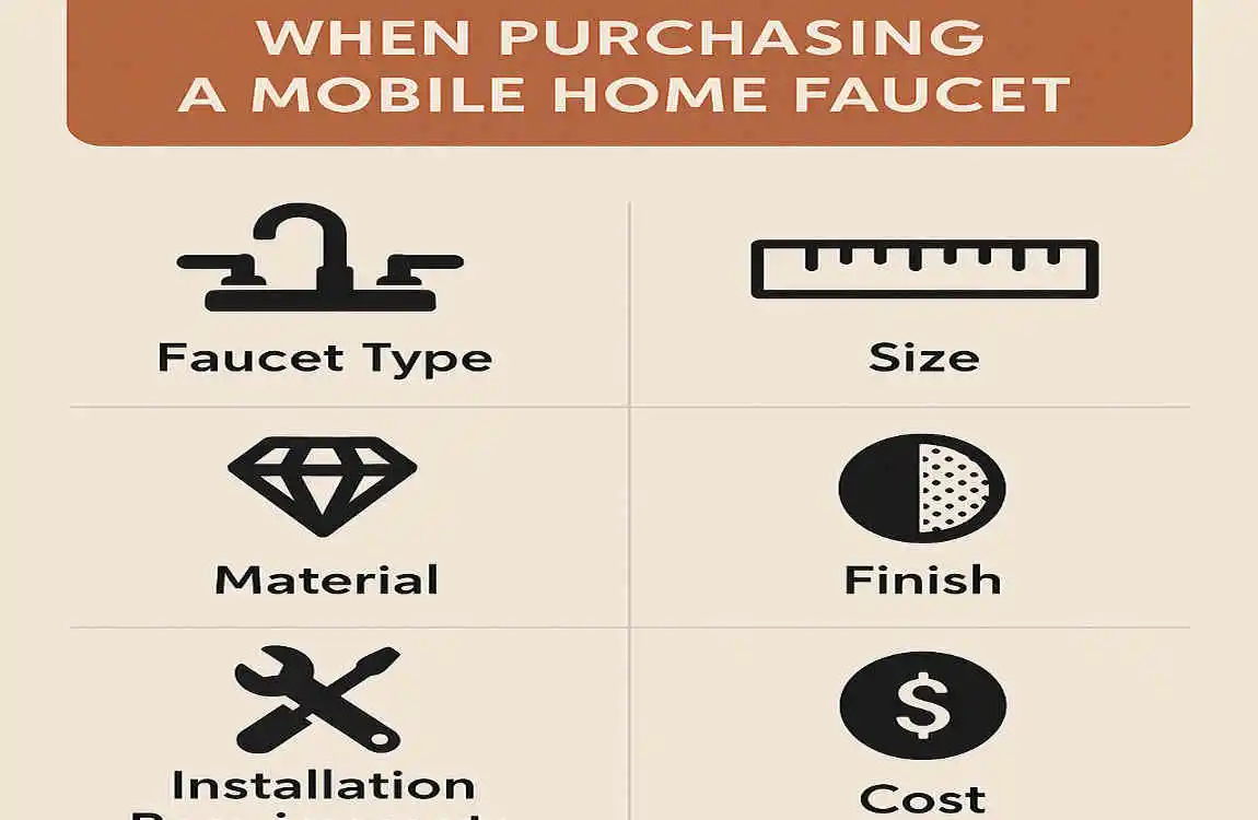 Mobile Home Faucets: What You Need to Know