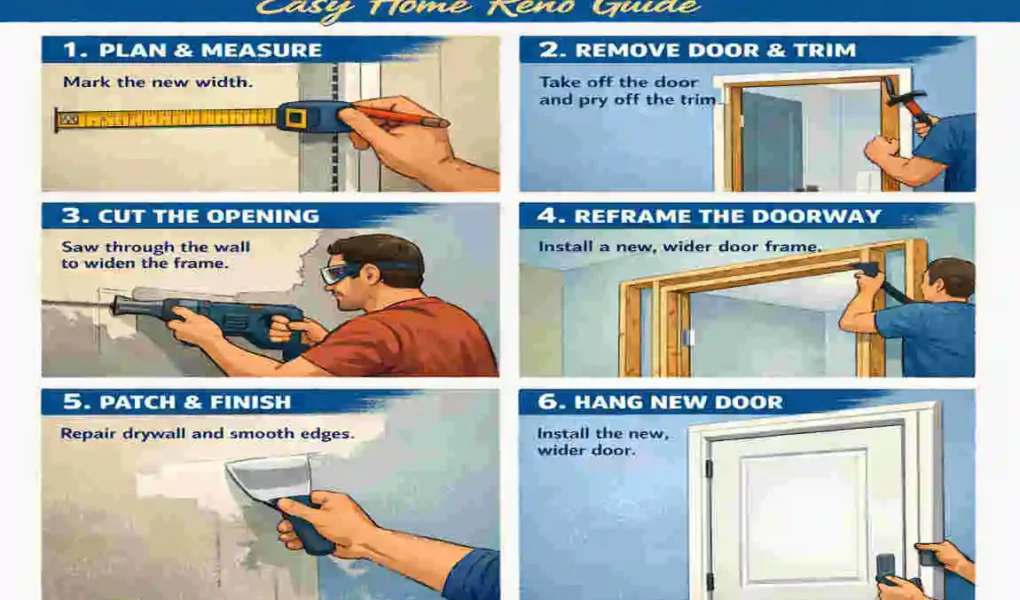How to Widen a Bathroom Doorway: Easy Home Renovation Guide