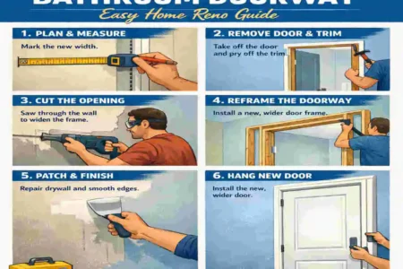 How to Widen a Bathroom Doorway: Easy Home Renovation Guide