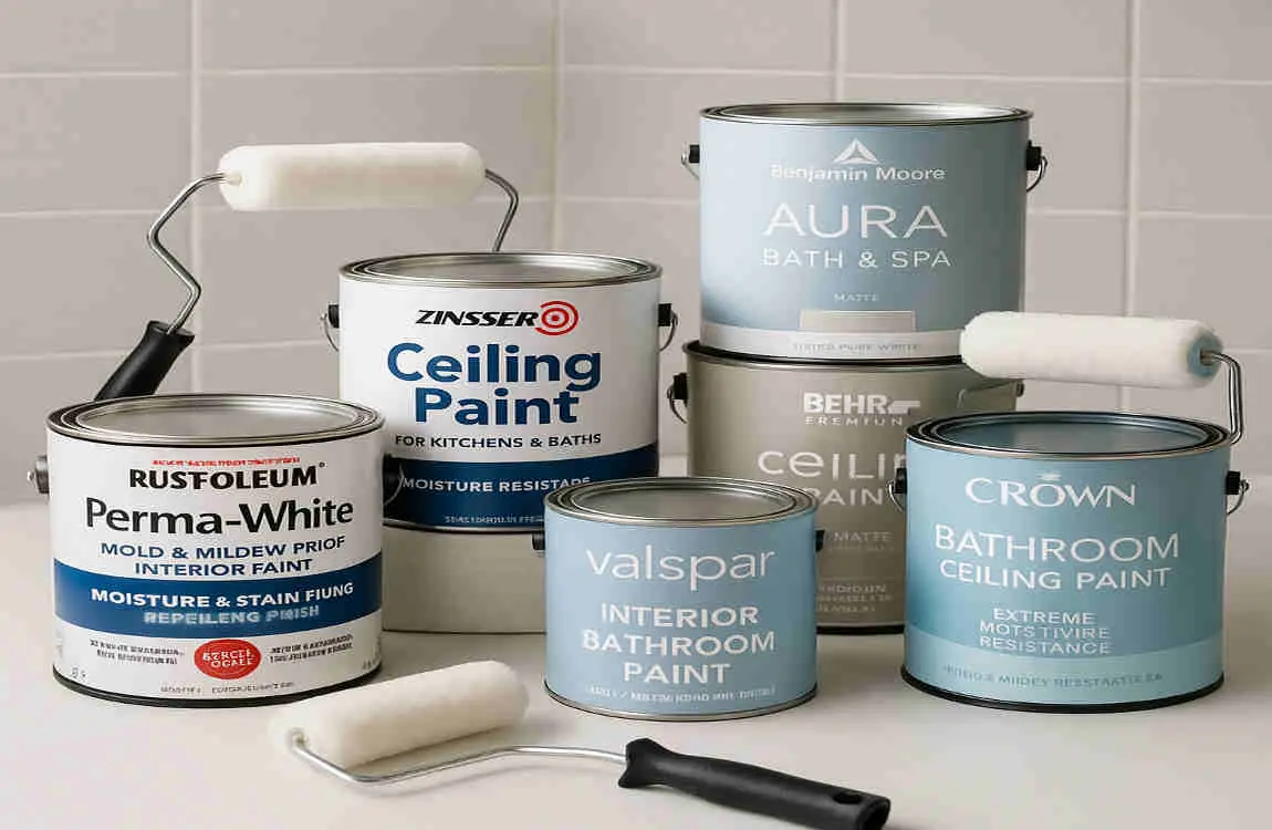 what kind of paint for bathroom ceiling
