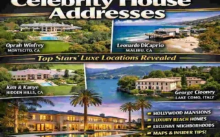 Celebrity House Addresses