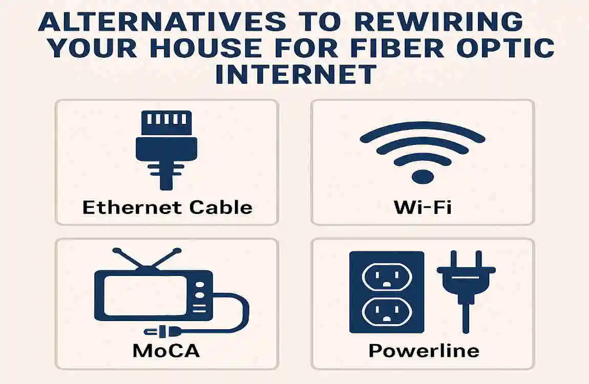 Do I Need to Rewire My House for Fiber Optic Internet?