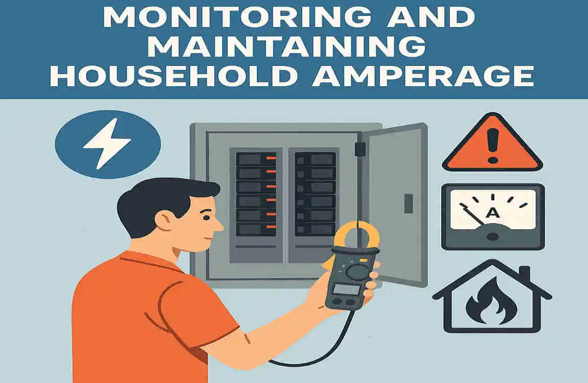 what is the average amperage of a house