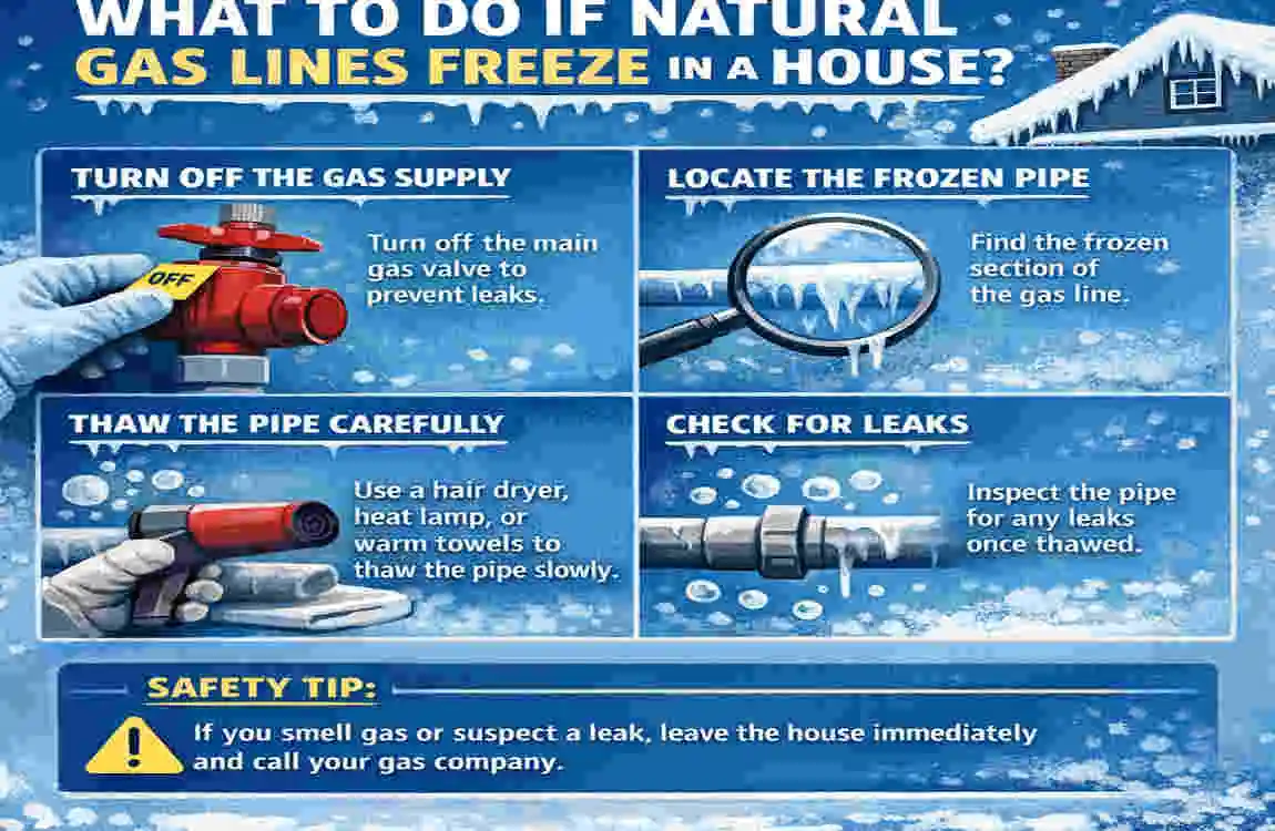 Can Gas Lines Freeze in Your House?