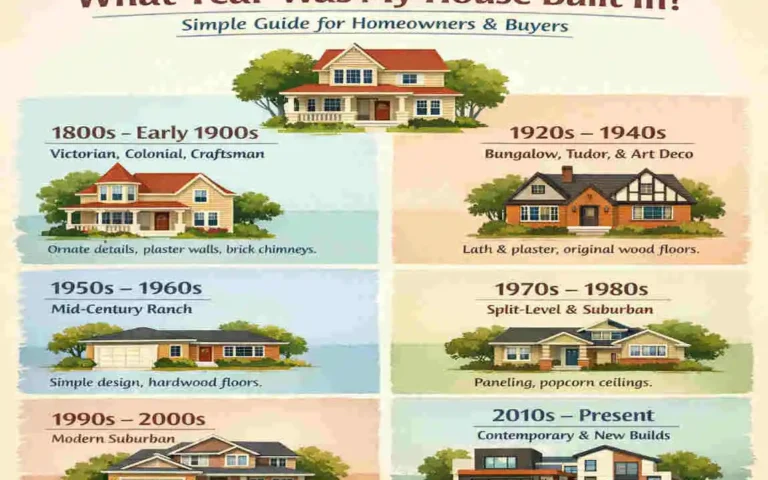 What Year Was My House Built In