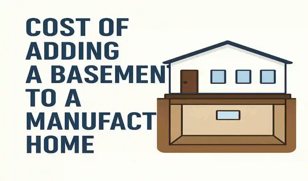 What is the Cost of Adding a Basement to a Manufactured Home?
