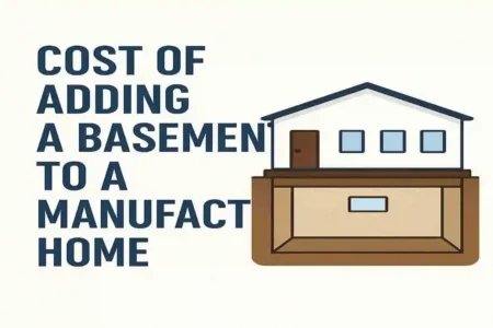What is the Cost of Adding a Basement to a Manufactured Home?