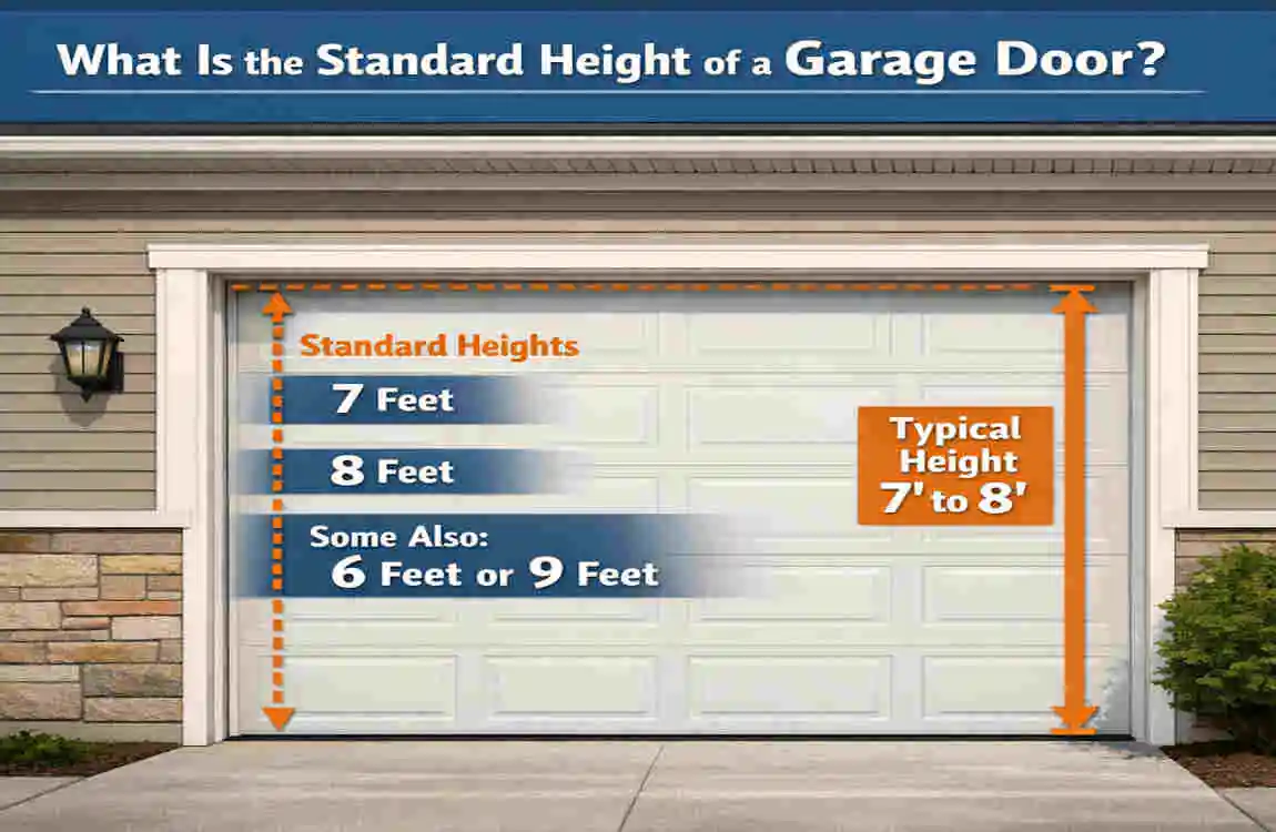 How Tall Is a Garage Door?