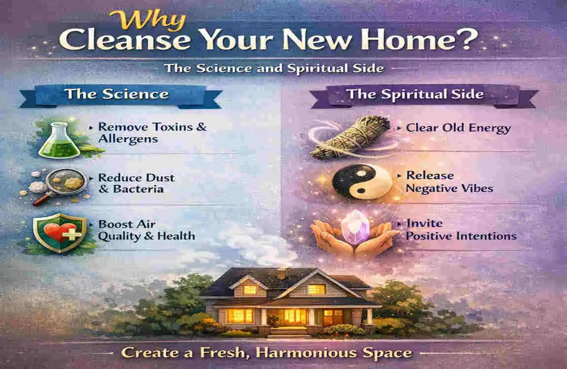 How to Cleanse Your New Home: 7 Simple Rituals for Positive Energy & Fresh Vibes