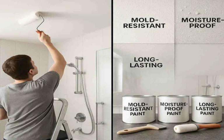 what kind of paint for bathroom ceiling