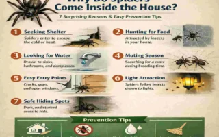 Why Do Spiders Come Inside the House? 7 Surprising Reasons & Easy Prevention Tips