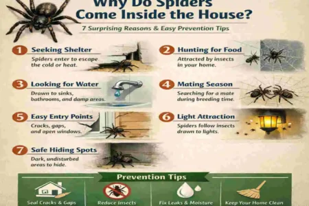 Why Do Spiders Come Inside the House? 7 Surprising Reasons & Easy Prevention Tips