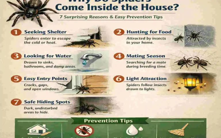 Why Do Spiders Come Inside the House? 7 Surprising Reasons & Easy Prevention Tips
