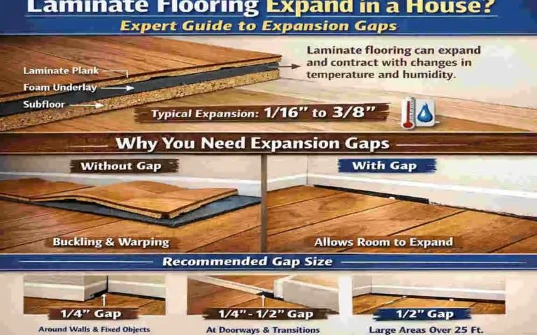How Much Does Laminate Flooring Expand in a House? Expert Guide to Expansion Gaps