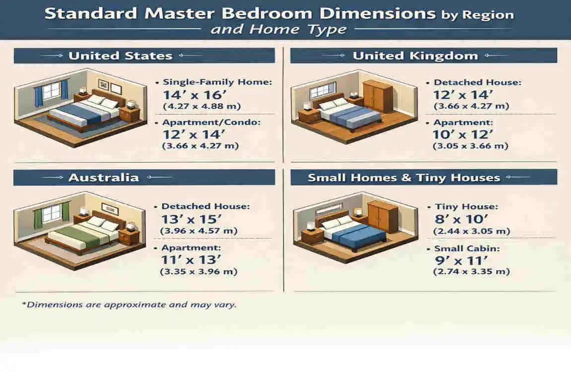 How Big Is a Master Bedroom