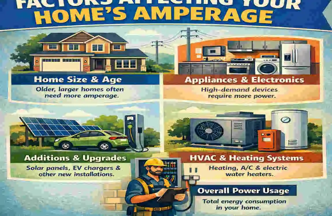 What Is the Average Amperage of a House? 100-200A Guide for Homeowners