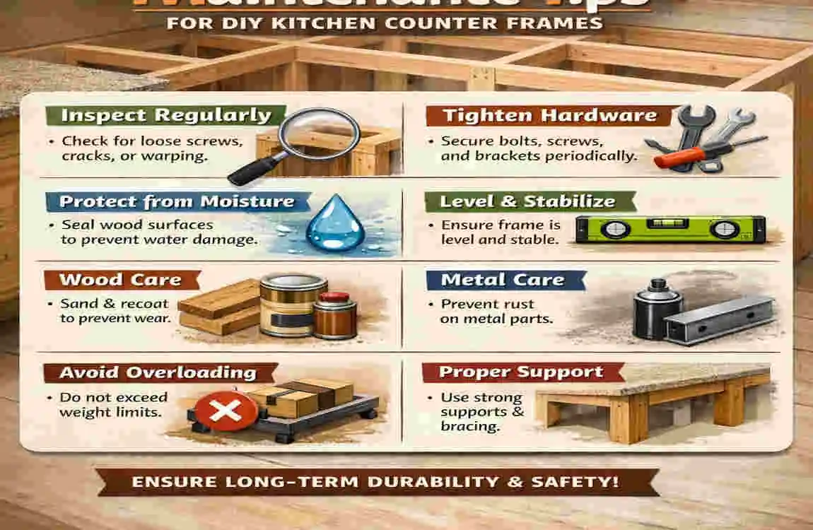 How to Build a Kitchen Counter Frame for Your Home