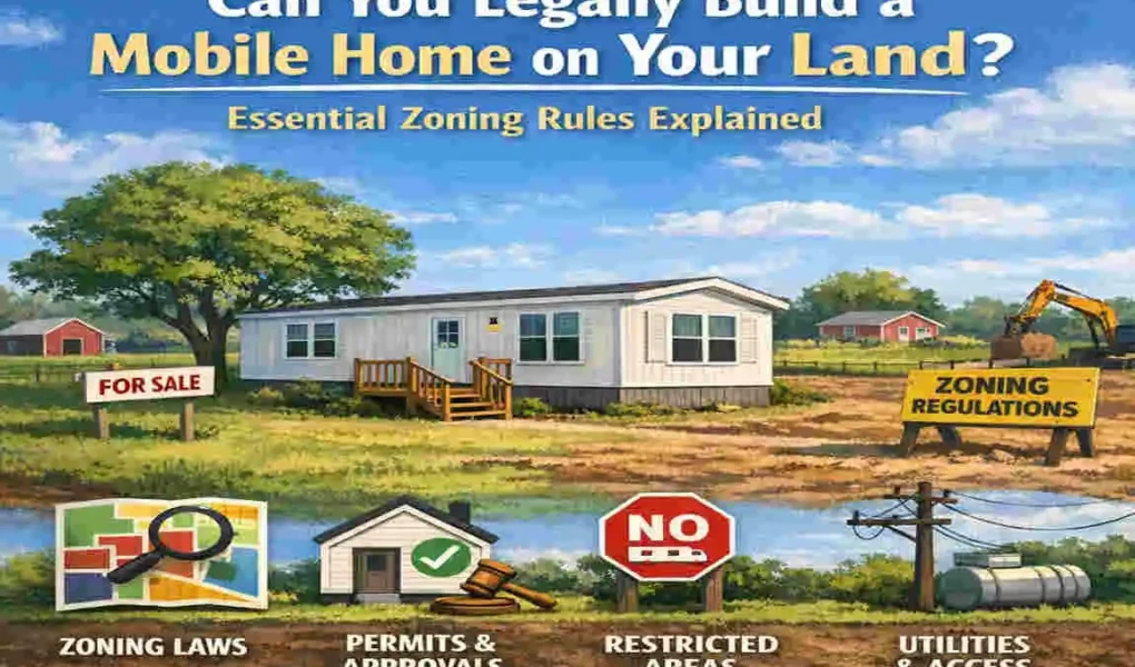 Can You Legally Build a Mobile Home on Your Land? Essential Zoning Rules Explained
