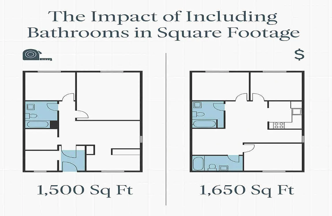 Are Bathrooms Part of Your House’s Square Footage?