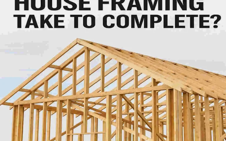 How Long Should House Framing Take to Complete?