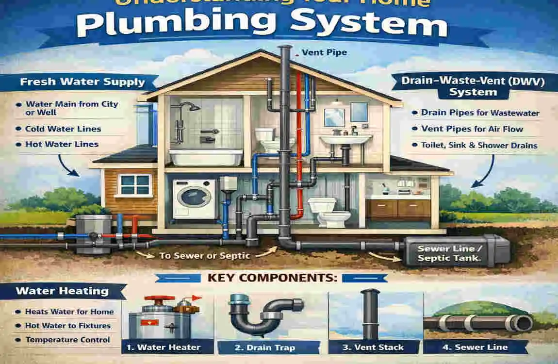 how to clean plumbing pipes at home