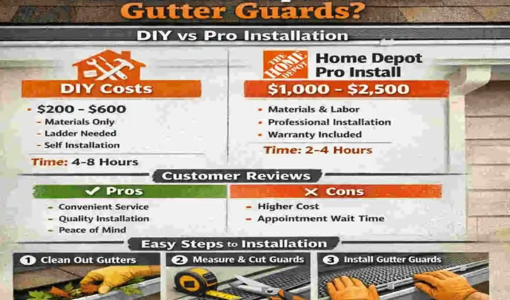Home Depot and Gutter Guards