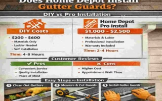 Home Depot and Gutter Guards
