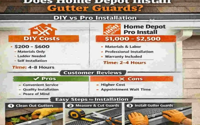 Home Depot and Gutter Guards