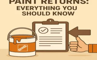 Home Depot Paint Returns: Everything You Should Know