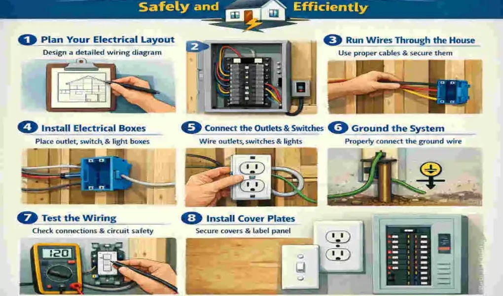 how to wire a small house
