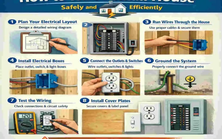 how to wire a small house