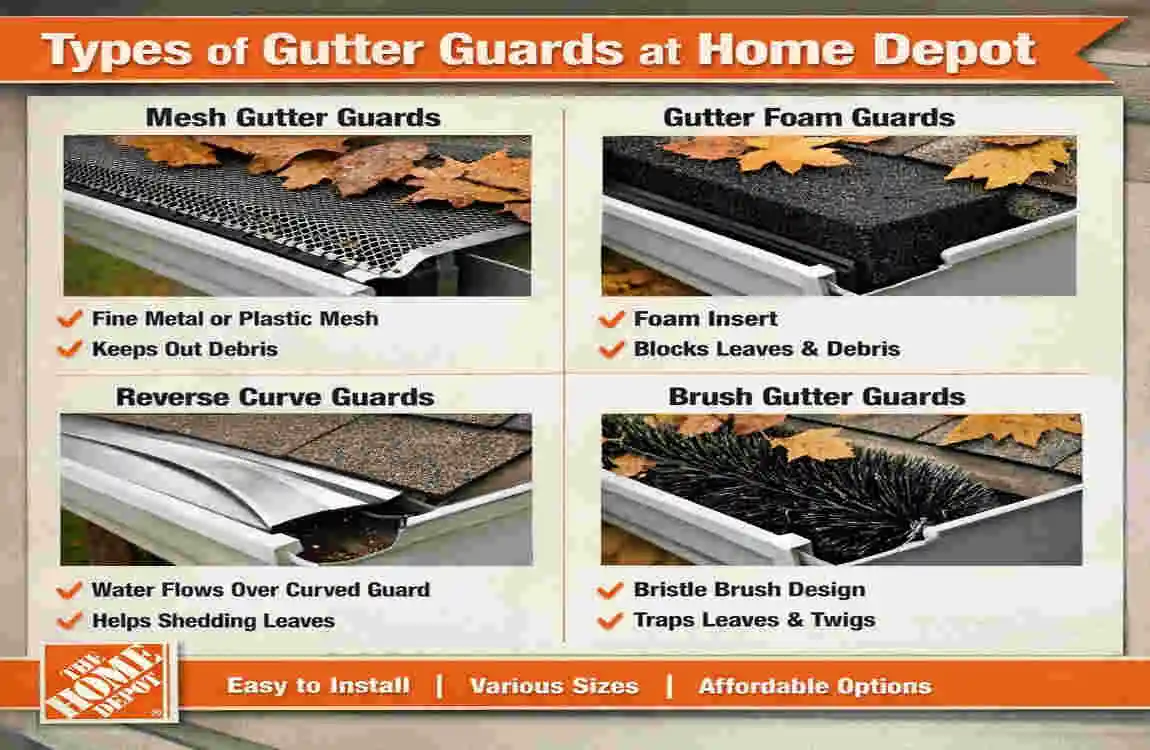 Home Depot and Gutter Guards