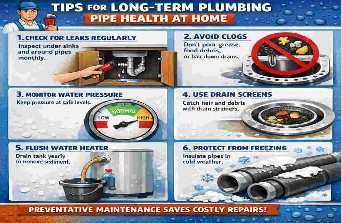 how to clean plumbing pipes at home