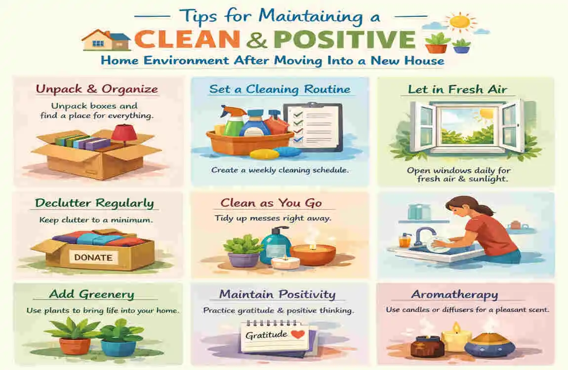 how to cleanse your new home
