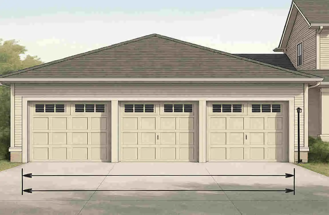 How Many Square Feet Does a 3-Car Garage Add to Your House?